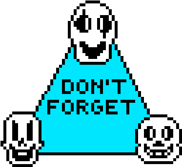 Dont Forget Clipart (600x1200), Png Download