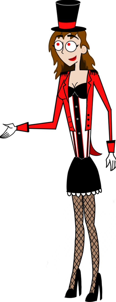 Ring Mistress Judy Clipart (491x1280), Png Download