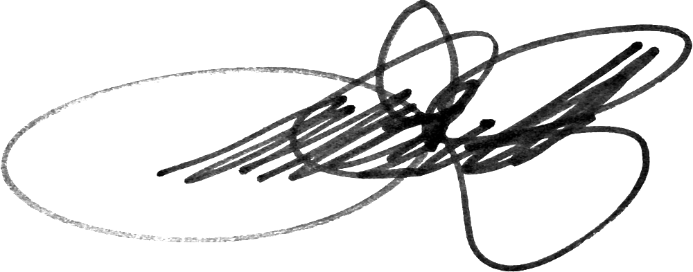 Signature-gallo1 Clipart (1000x393), Png Download