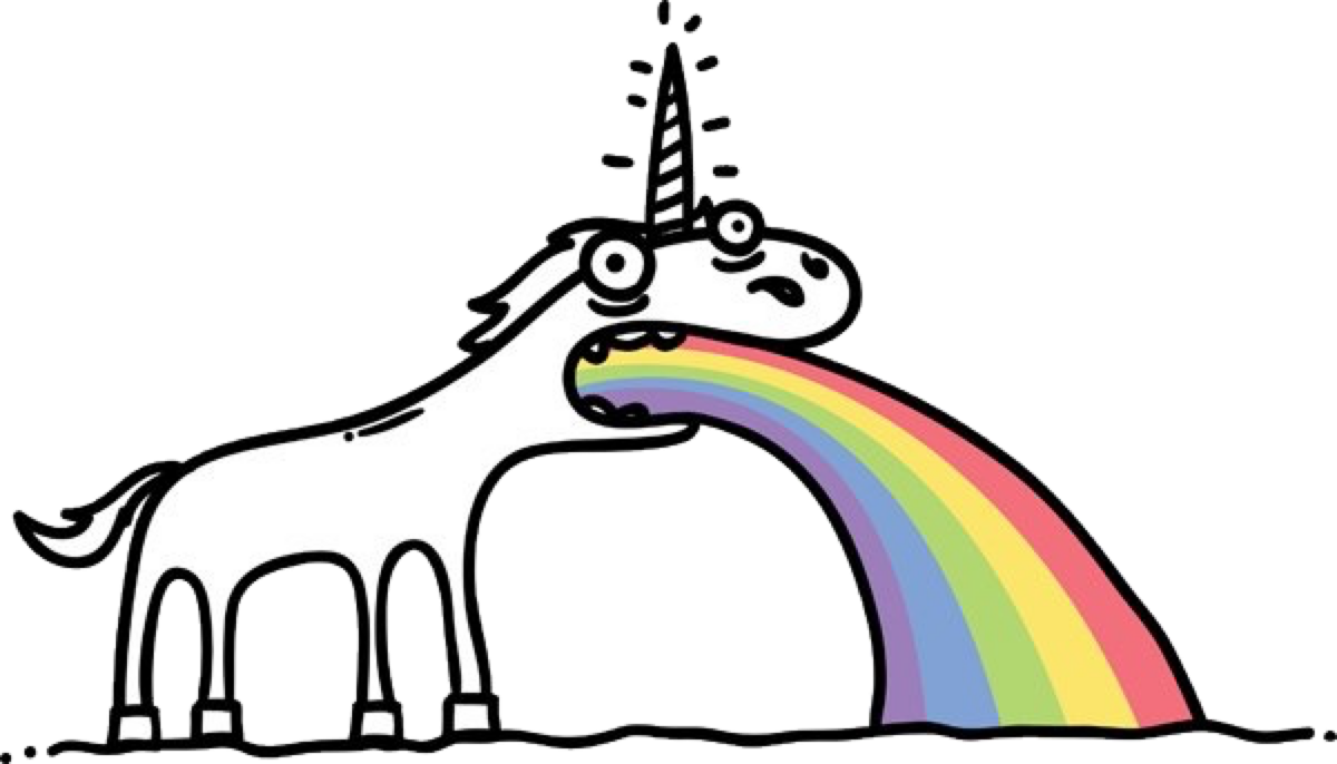 Unicorn🦄🌸✨ - Unicorns Png Clipart (1200x686), Png Download