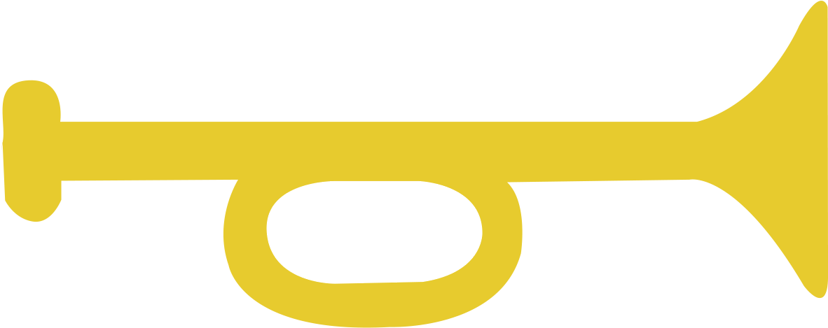 Piston1 Piston2 Piston3 Trumpet Body - Circle Clipart (1195x502), Png Download