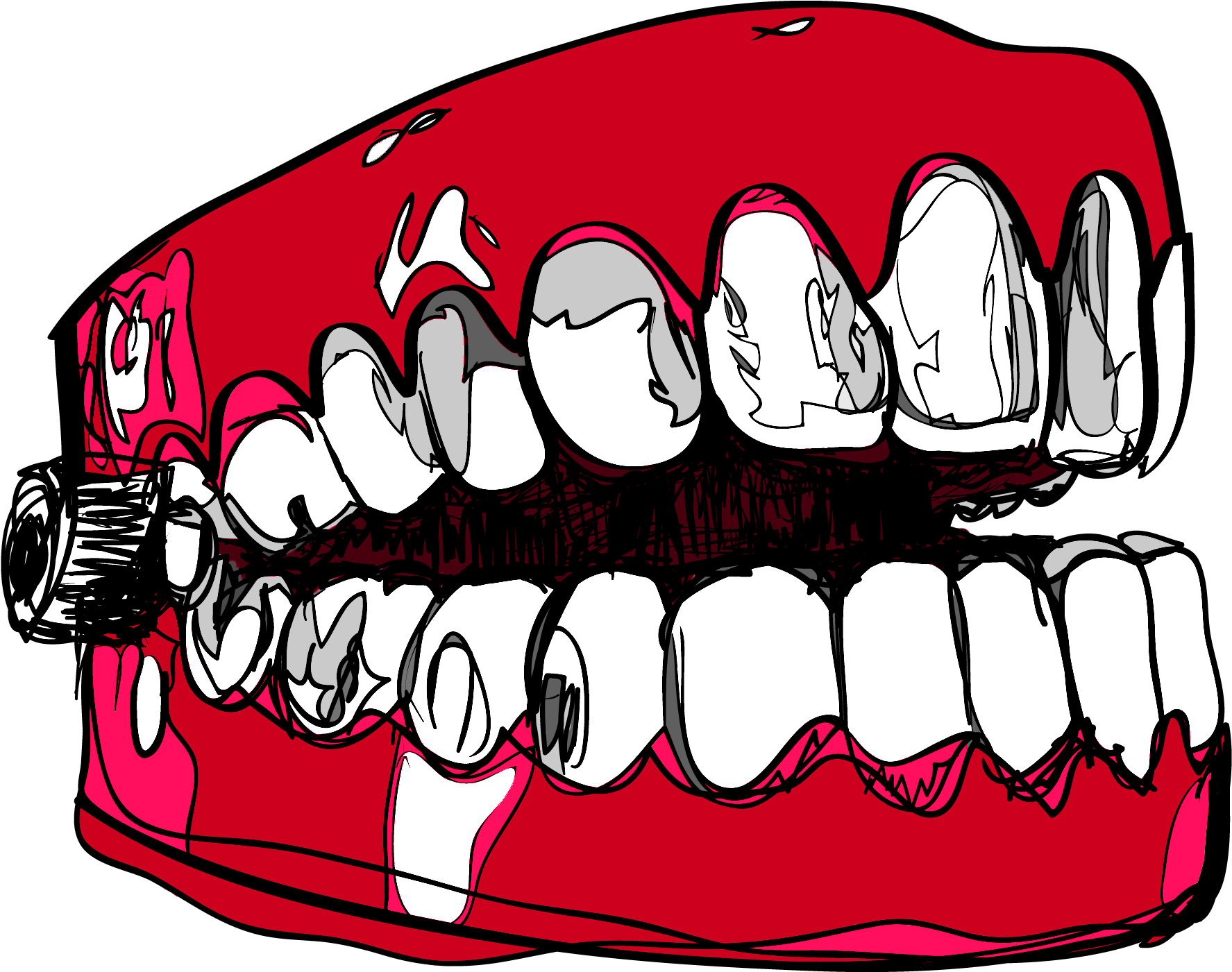 Plastic Chatter Lies Clipart (2400x2400), Png Download