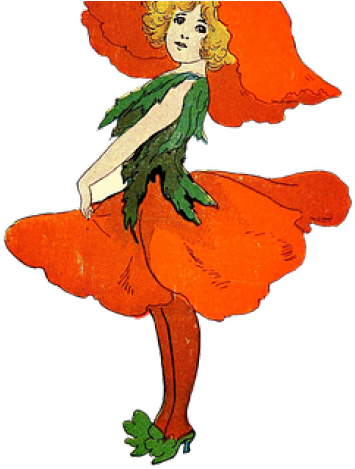 Flowers Color Clipart Cheerful - Cartoon - Png Download (640x480), Png Download