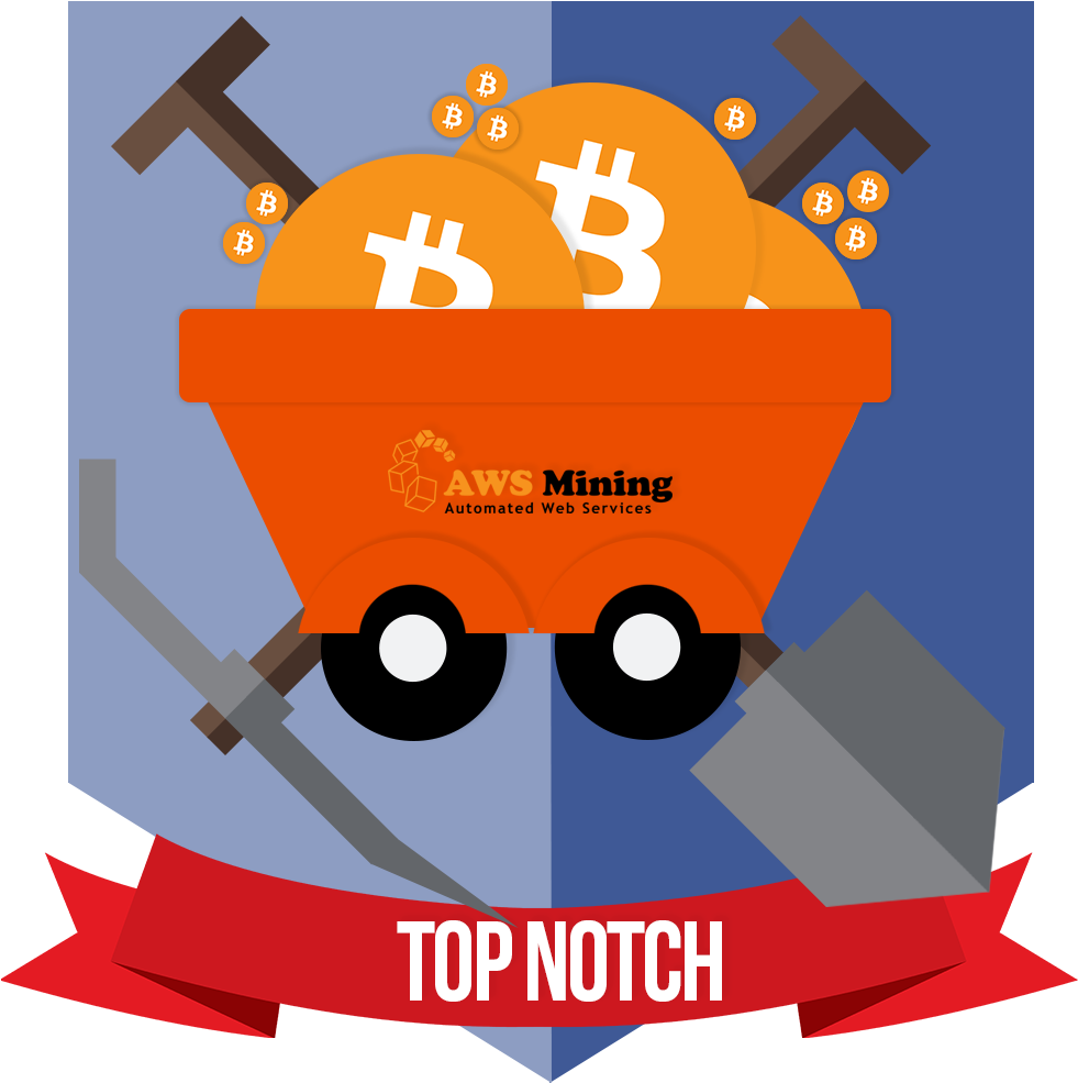 "i Love Bitcoin Mining With Aws Mining" Swag My Aws Clipart (1000x1000), Png Download