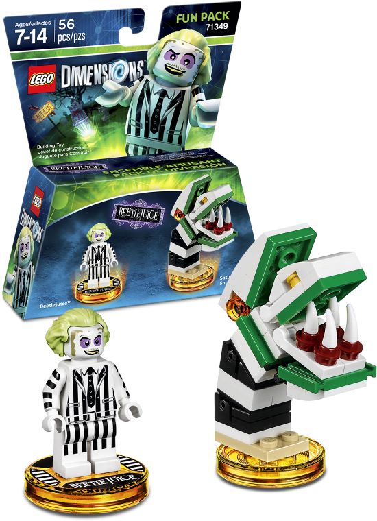 There Is No Description Yet - Lego Dimensions Beetlejuice Fun Pack Clipart (1024x1024), Png Download