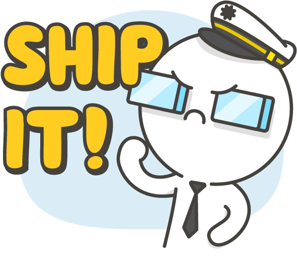 Ship It Clipart (618x618), Png Download