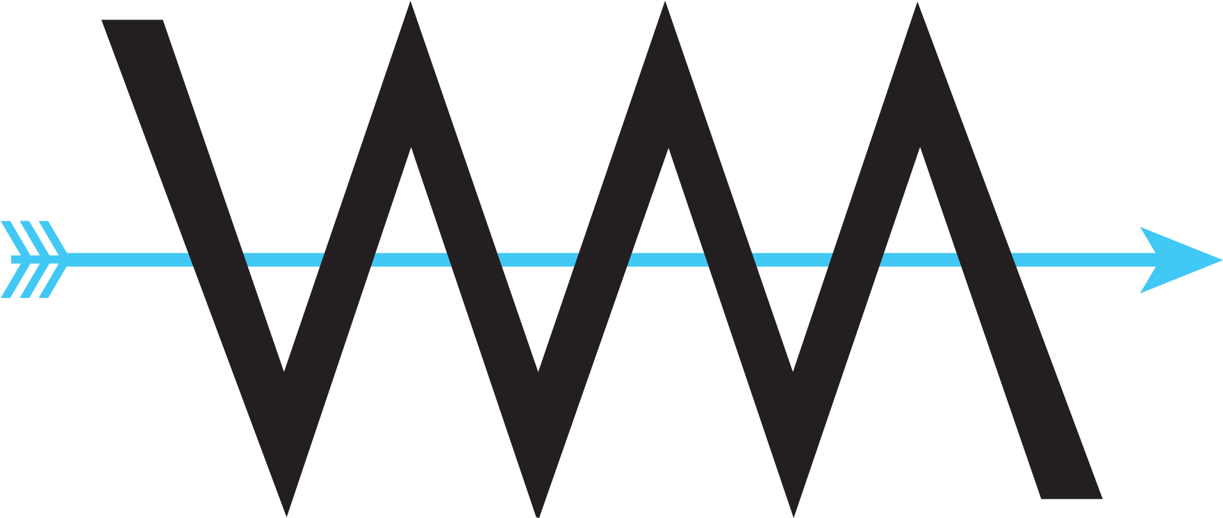 Willowmade - Triangle Clipart (1800x854), Png Download