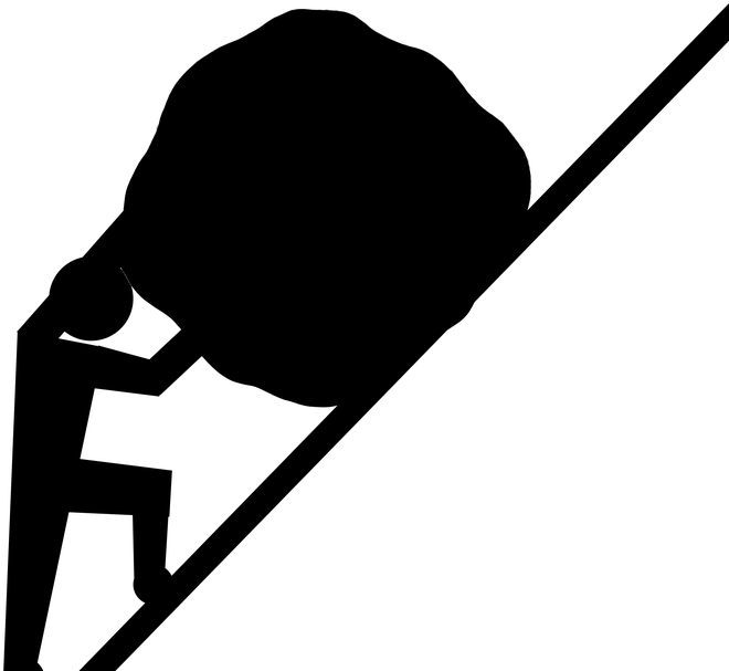 Beneath The Obvious - Never Give Up Clipart - Png Download (792x675), Png Download