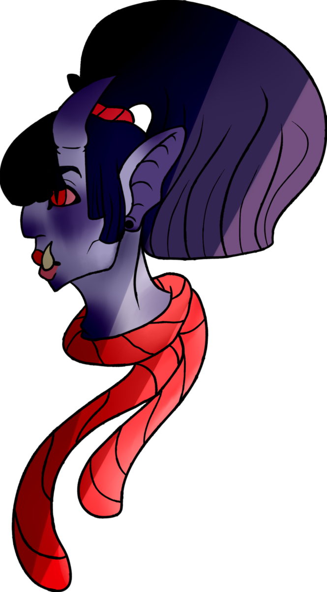 ) Tsukiya - Cartoon Clipart (665x1202), Png Download