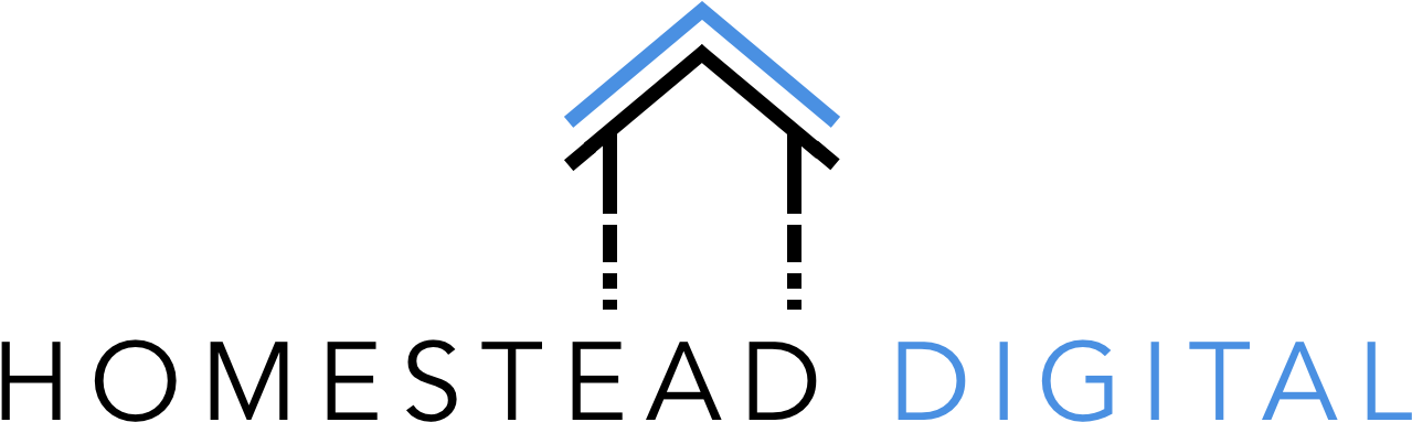 Homestead Digital Logo Clipart (1297x401), Png Download