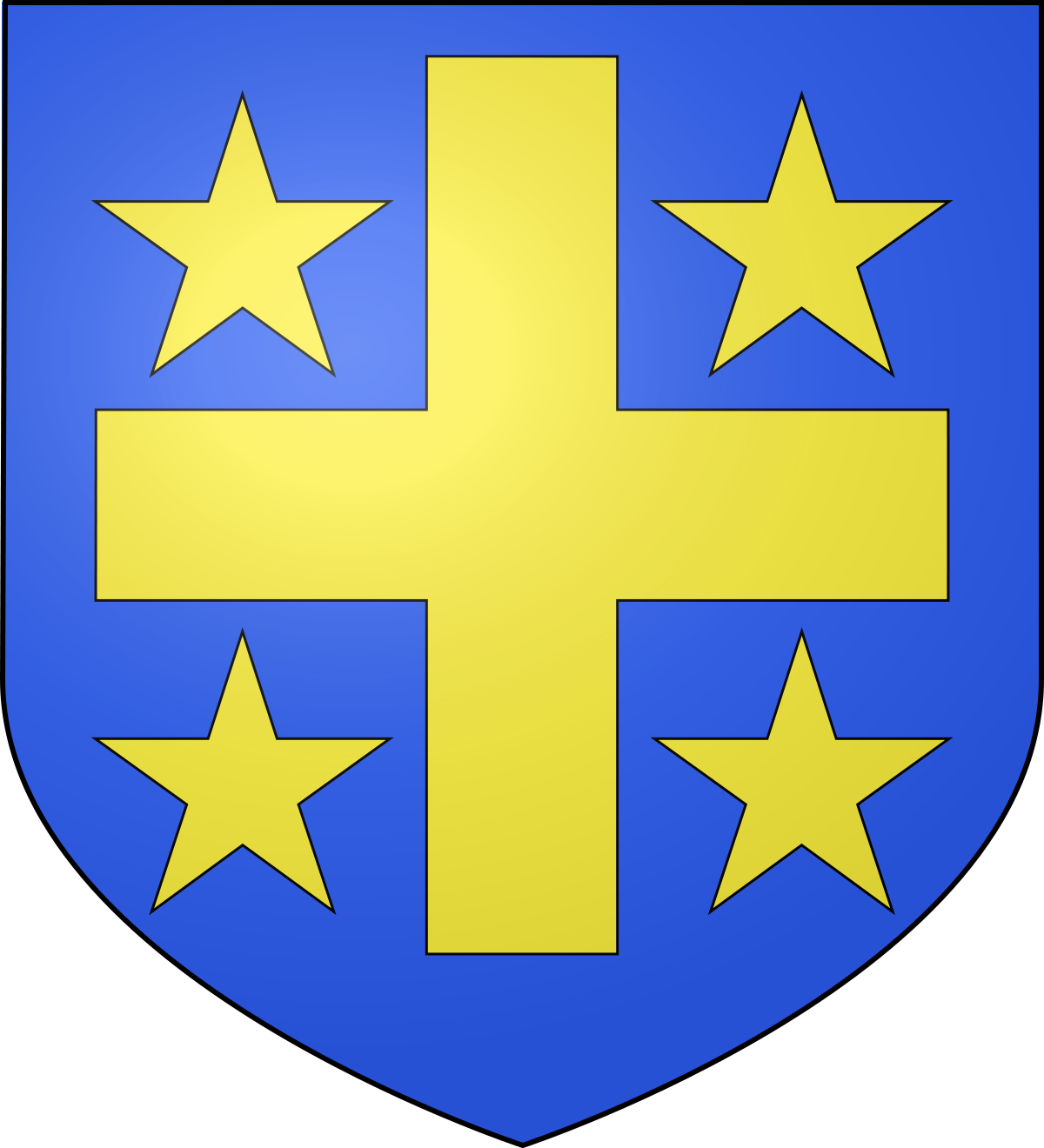 François Edmond Eugène De Barlatier De Mas - Wappen Ausserberg Clipart (1200x1320), Png Download