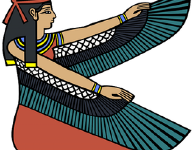 Egypt Clipart Egyptian Artifact - Egyptian Goddess Maat - Png Download (640x480), Png Download