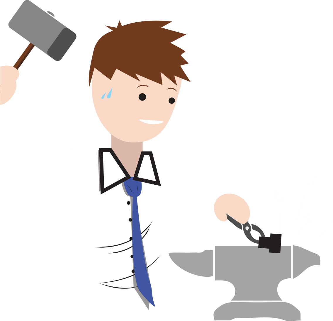 We Know You Have High Expectations - Cartoon Clipart (1136x1095), Png Download