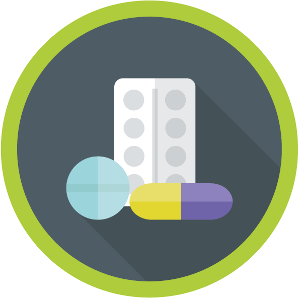 Pharmaceutical Waste - Circle Clipart (600x600), Png Download