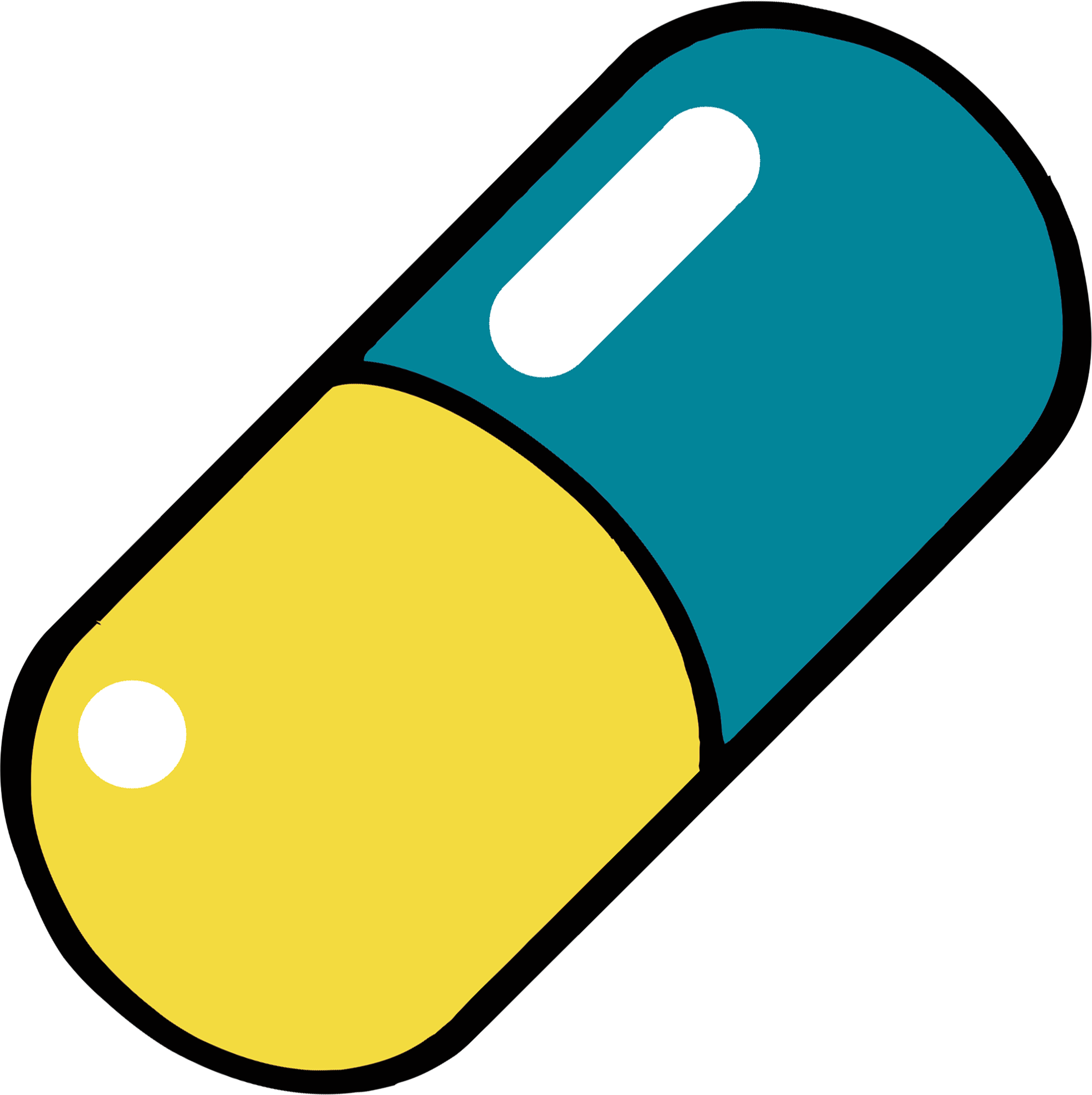 Kaneda's Bike Stickers / Pill Shirt Clipart (2400x2407), Png Download