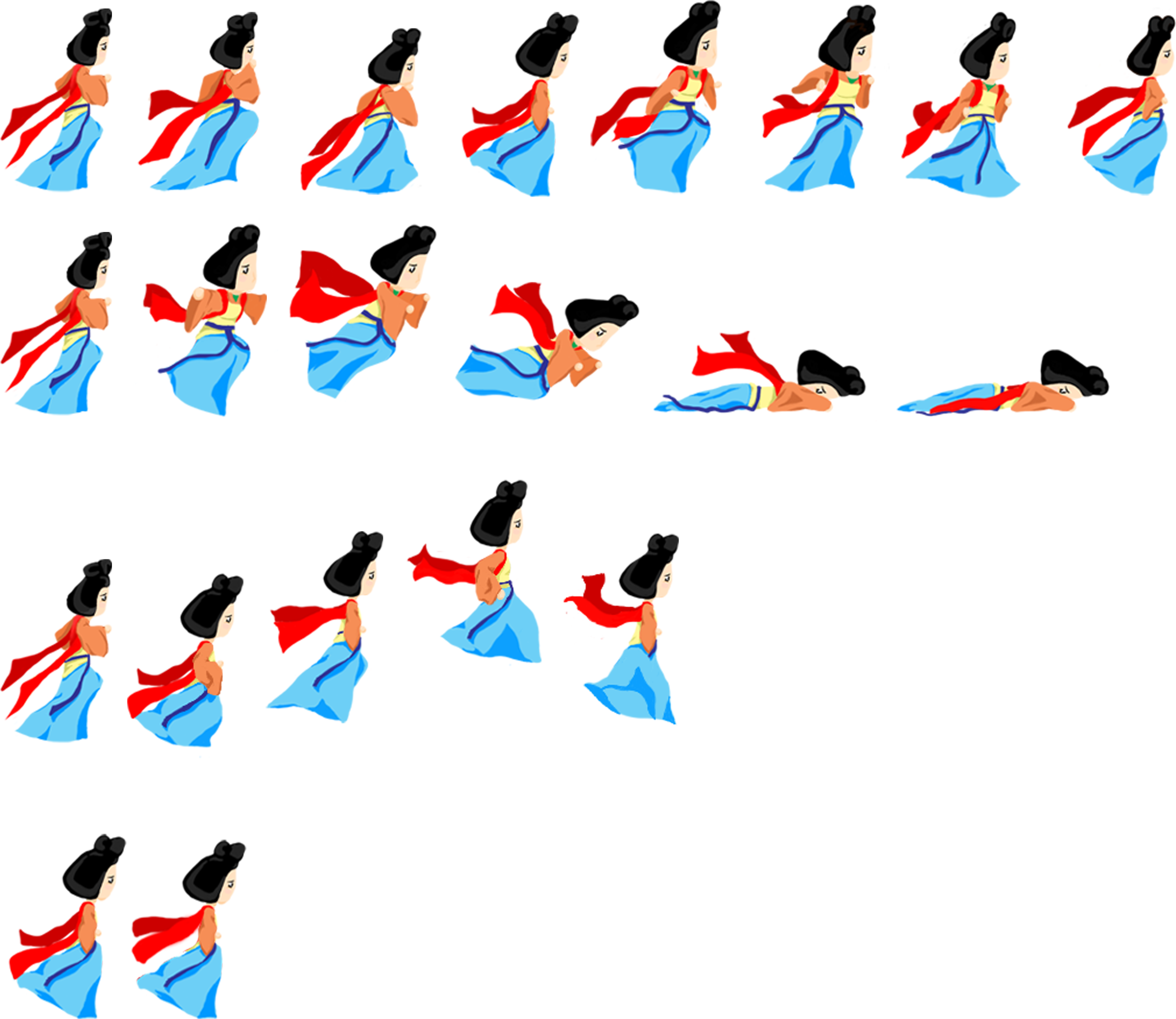 I Also Made An 8bit- Style Version Of My Character Clipart (6948x5838), Png Download