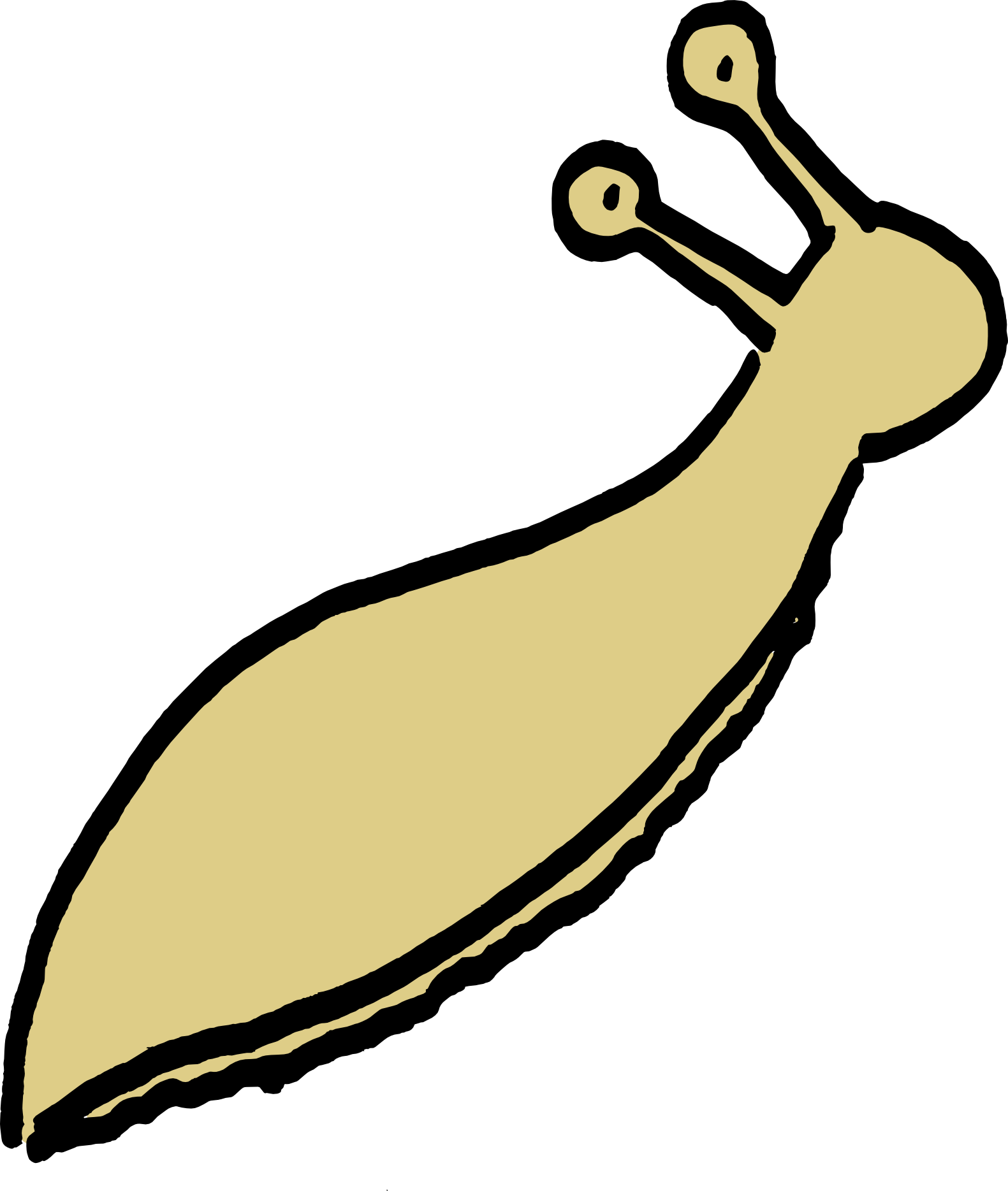 Slug Small Clipart - Full Size Clipart (#3954220) - PinClipart