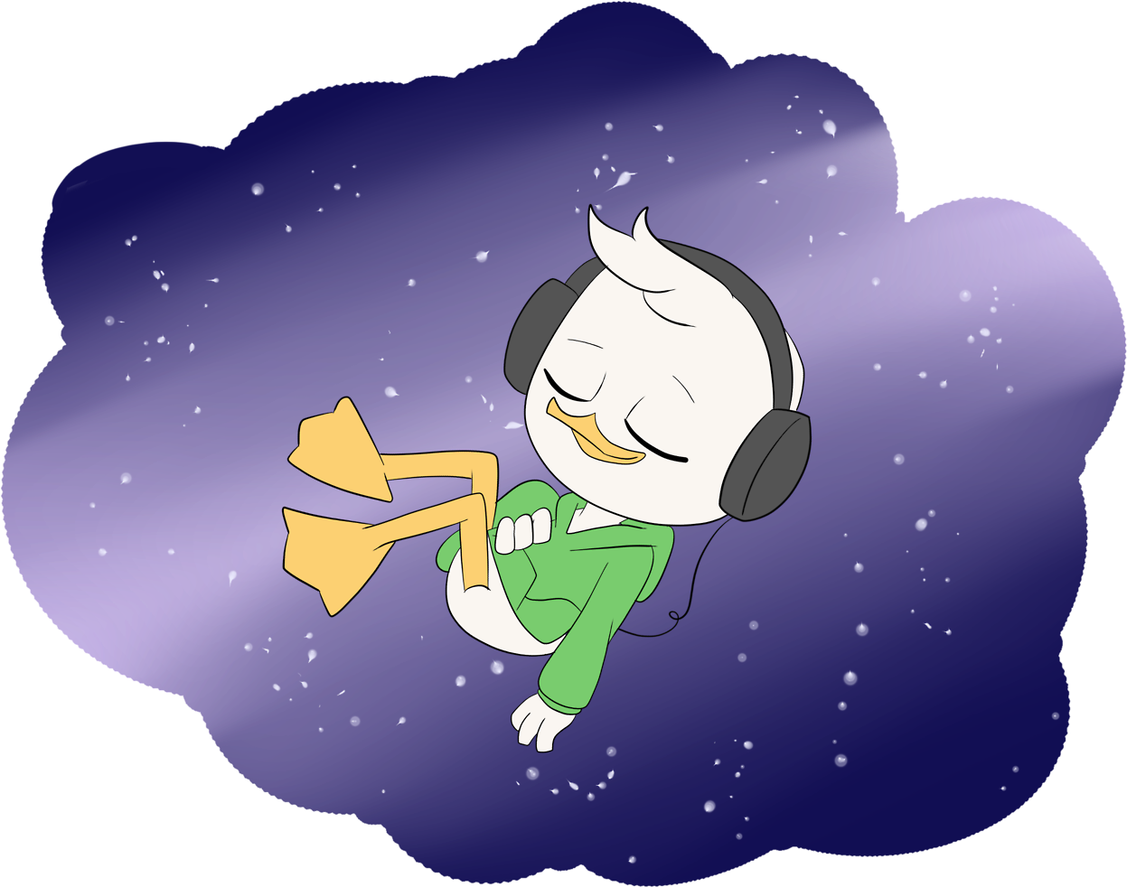 Duckvember Day - Cartoon Clipart (1280x1024), Png Download