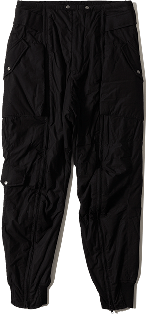 High Density Quilted Military Zip Pants Fw18mpt-02 - Pocket Clipart (599x900), Png Download