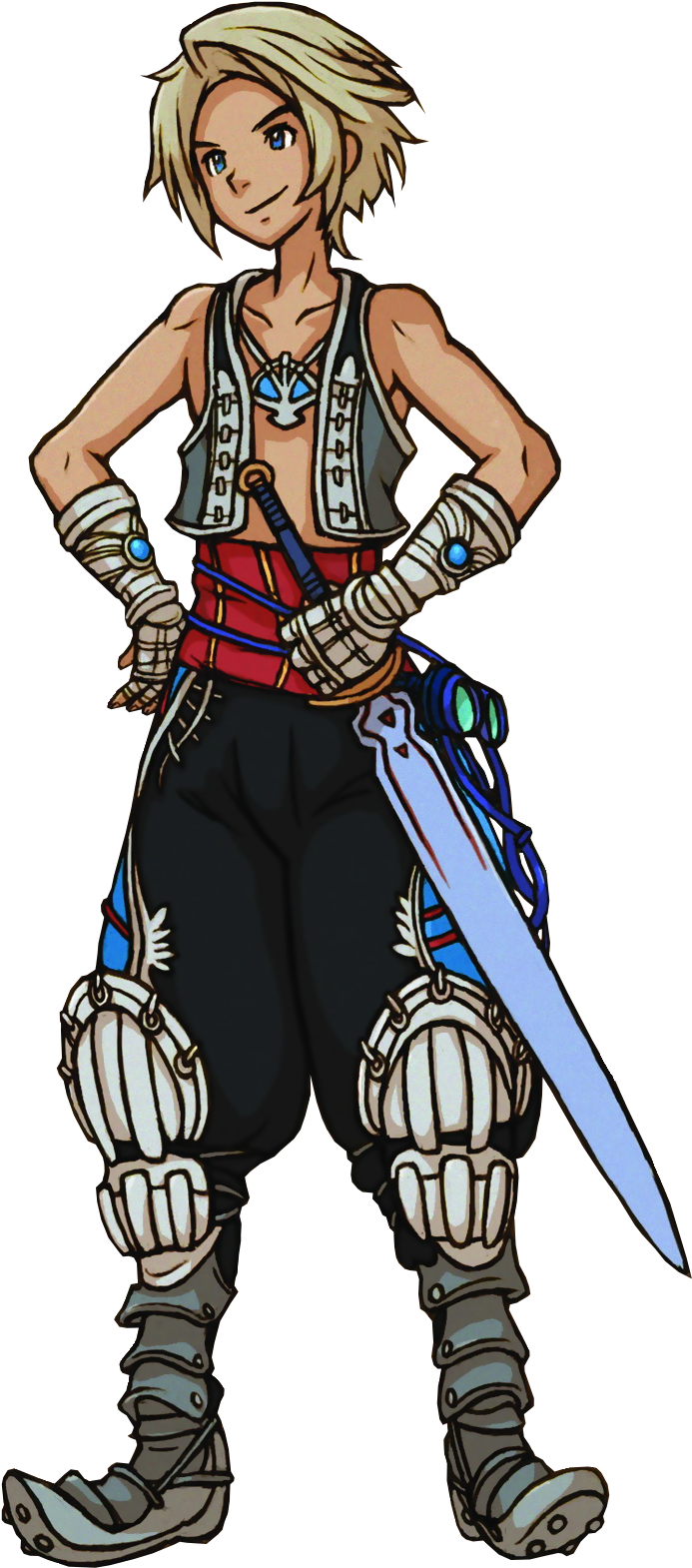 Final Fantasy Xii - Ff Tactics A2 Vaan Clipart (716x1580), Png Download