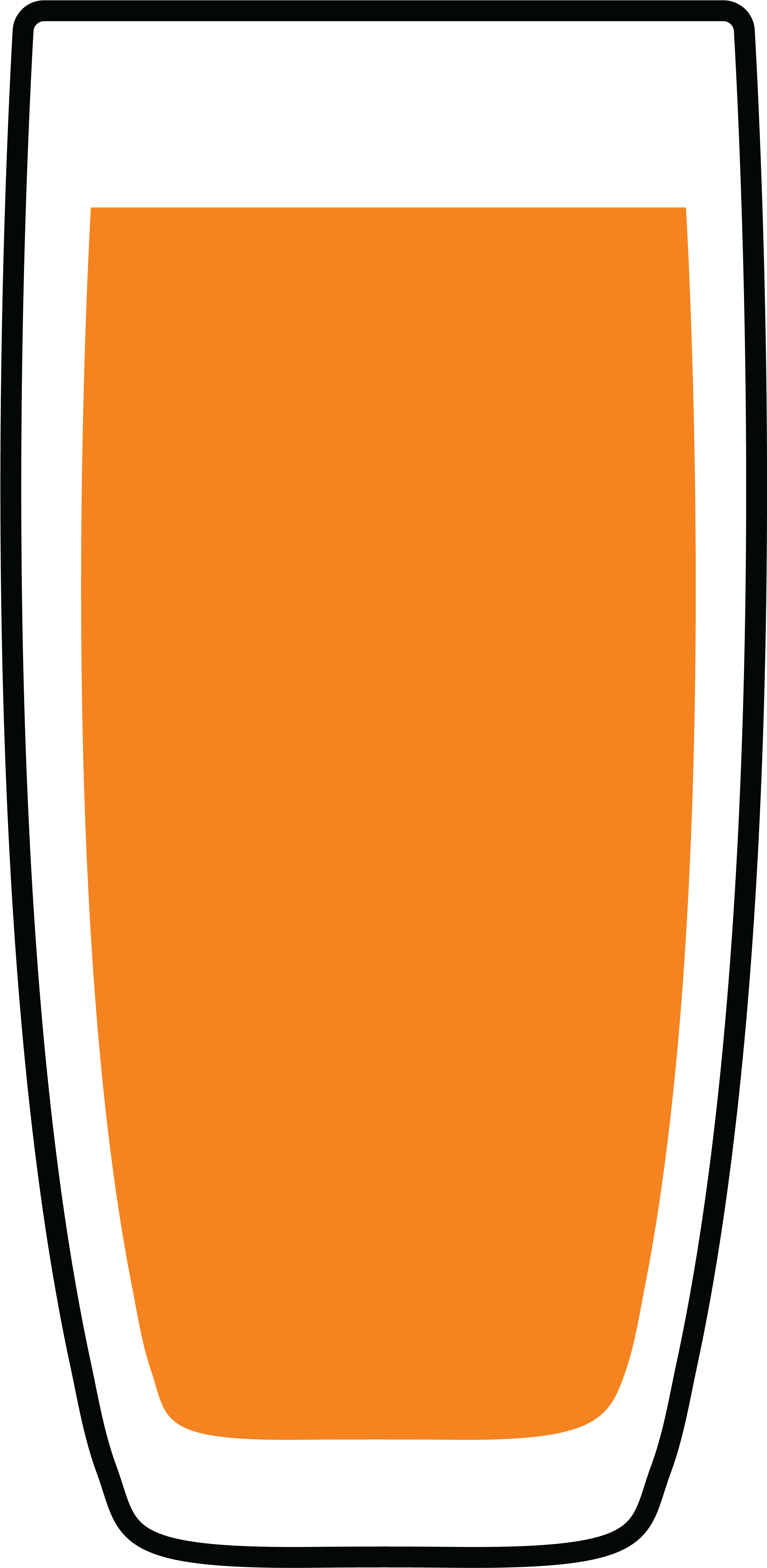 Pint Glass Clipart (4268x6501), Png Download