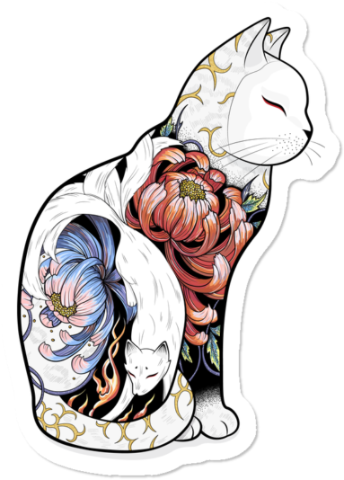 Elven Ranger $3 - Tom And Jerry Cat Tattoo Clipart (650x650), Png Download