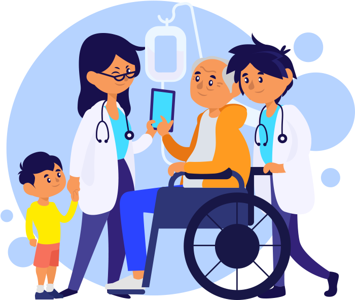 Mycure Cares For People Who Care For People Clipart (920x592), Png Download