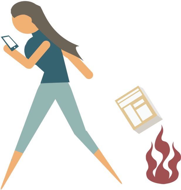 Your Online Presence Matters Because People Don't Use - Meteor Clipart (800x707), Png Download