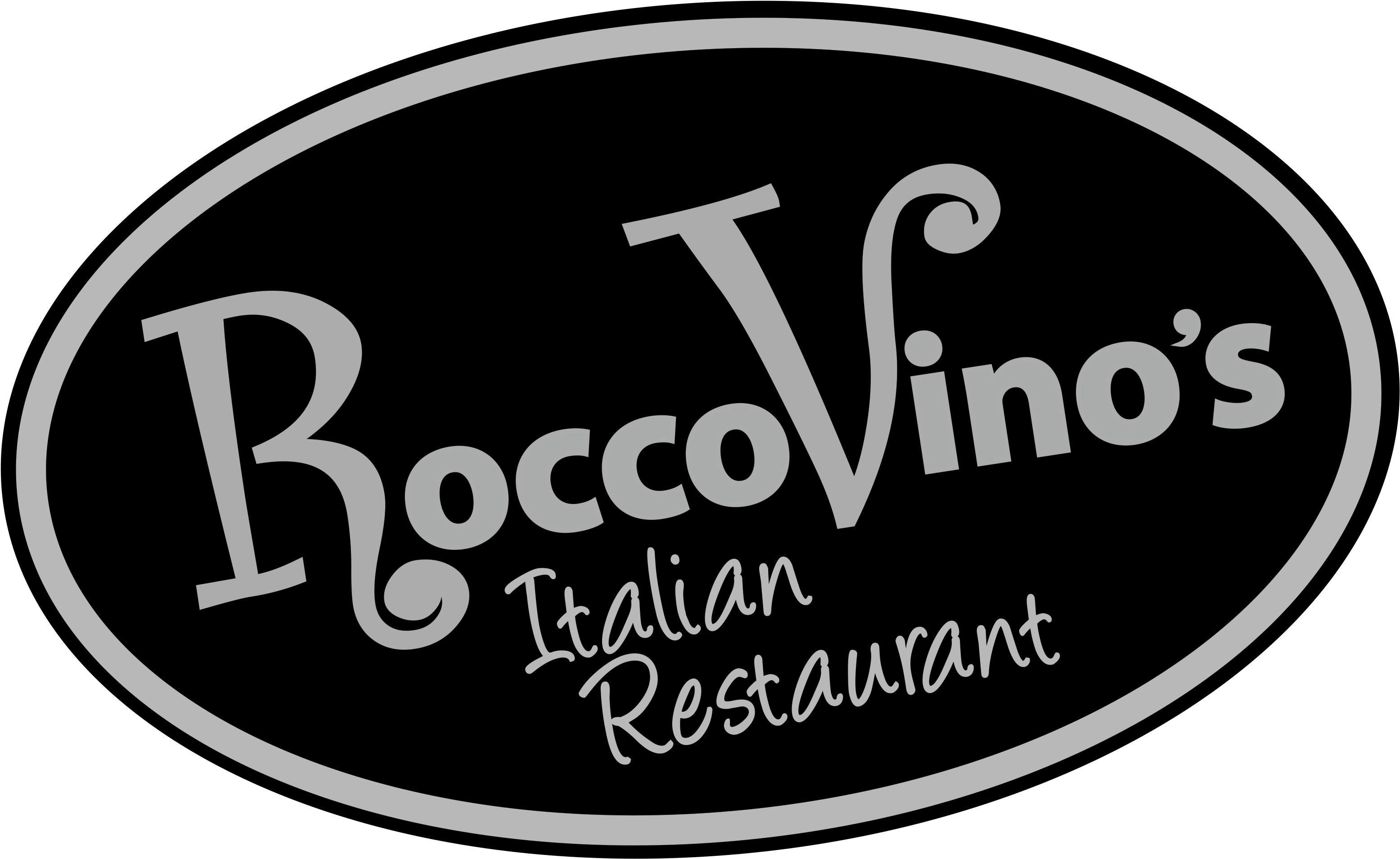 Rocco Vino New Logo - Circle Clipart (3196x2038), Png Download
