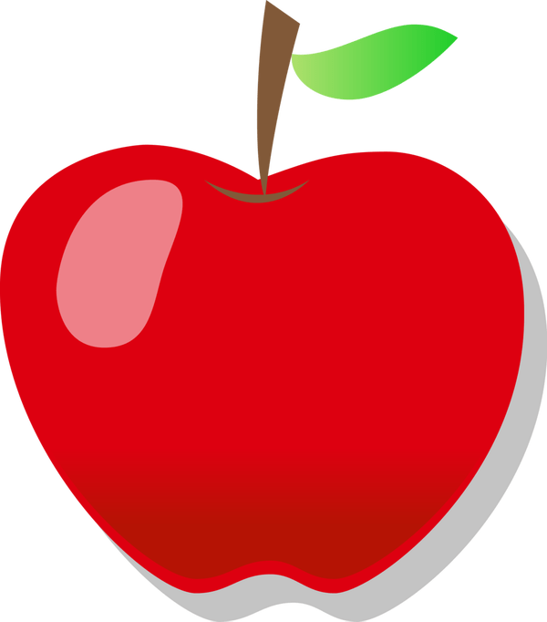 600 X 682 1 - Млп Яблоко Clipart (600x682), Png Download