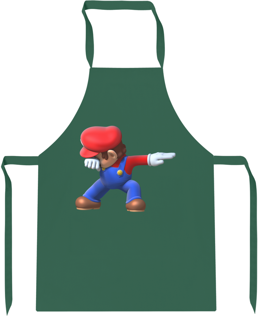 Mario Dab ﻿premium Jersey Apron - Apron Clipart (1024x1024), Png Download