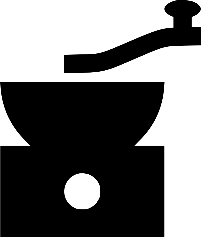 Coffee Grinder Comments Clipart (832x980), Png Download