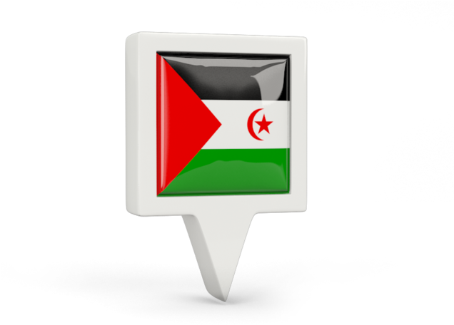 Illustration Of Flag Of Western Sahara - Sign Clipart (640x480), Png Download