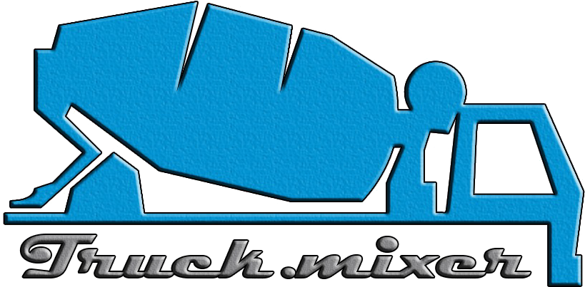 Info@truck Mixer Clipart (850x497), Png Download