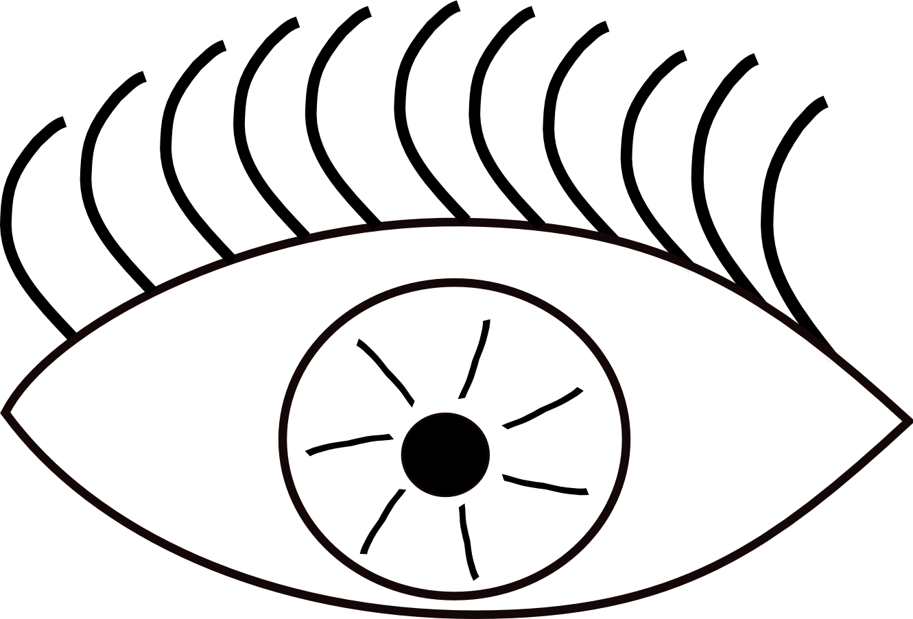 Clipart Of Eye, Eyes And Eye And - Look Like Clipart - Png Download (1331x903), Png Download