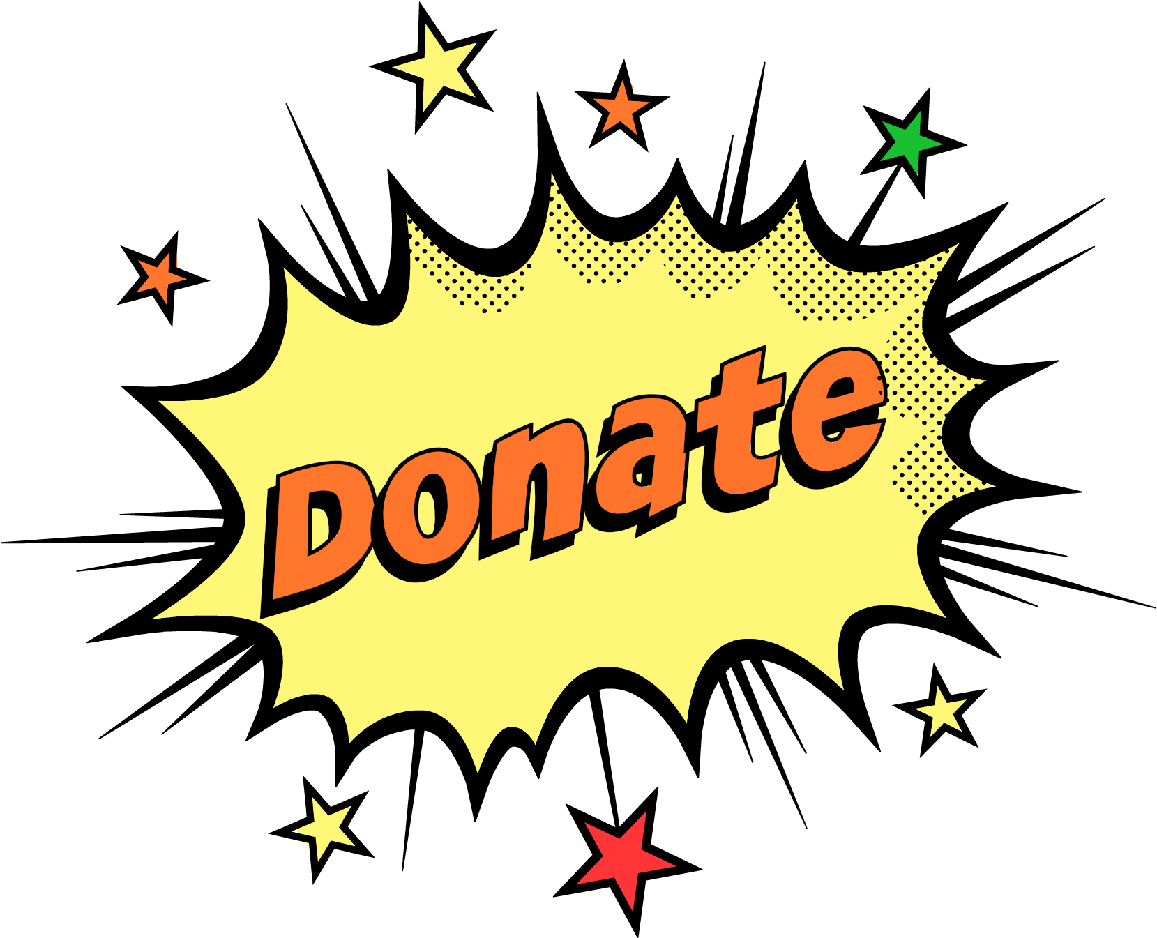 Donate To Hilltown Families On - Speech Bubble Png Superhero Clipart (1671x1366), Png Download