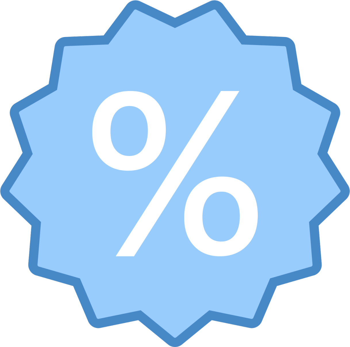 Image - Discount Icon Free Png Clipart (1280x1280), Png Download