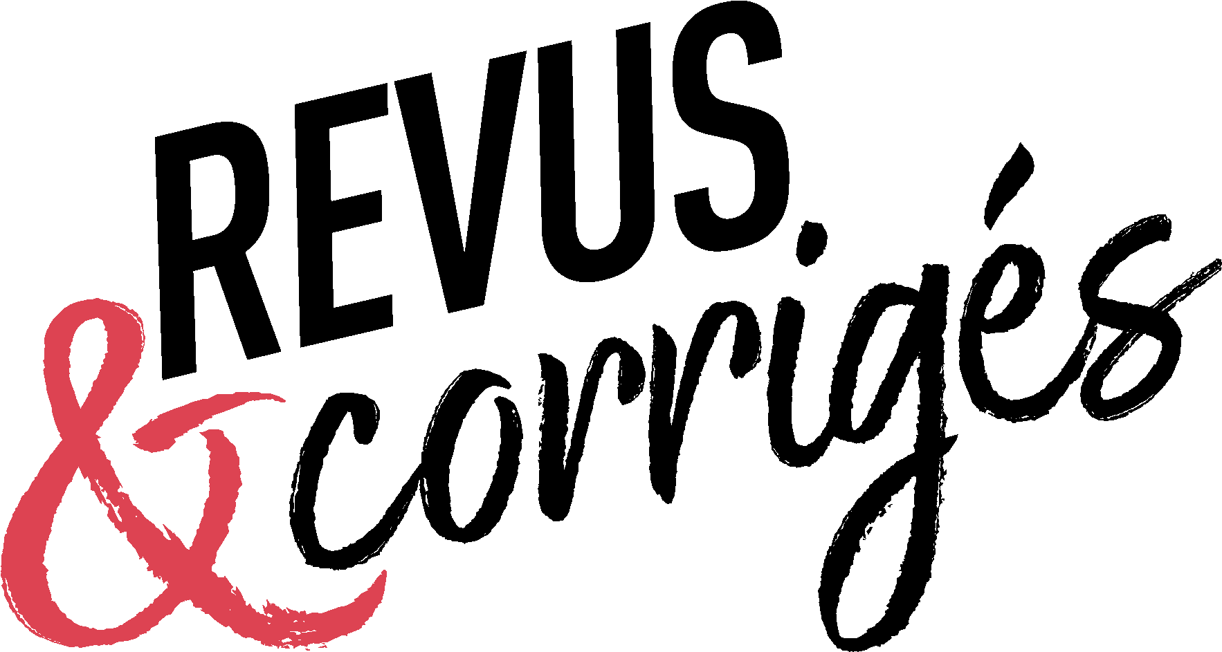 Menu - Revus Et Corrigés Clipart (1796x959), Png Download