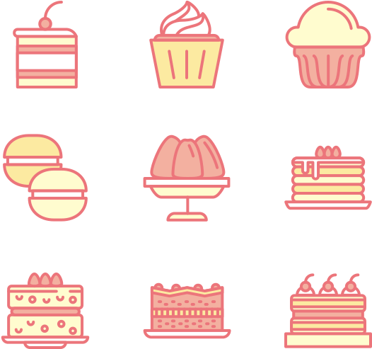 Sweet Cake Clipart (600x564), Png Download