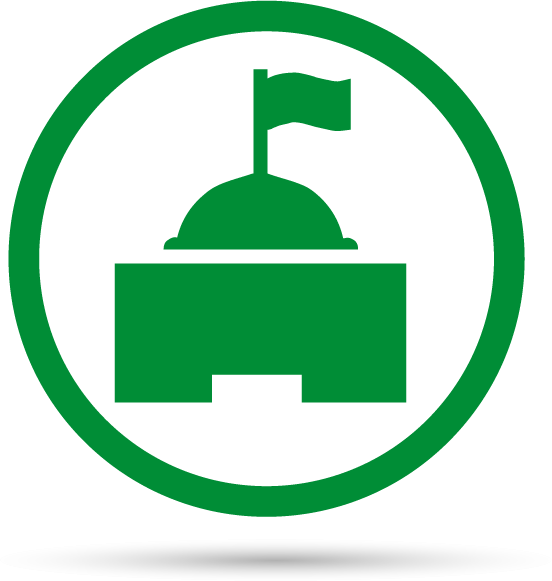 Government - Government Office Icon Svg Clipart (552x581), Png Download