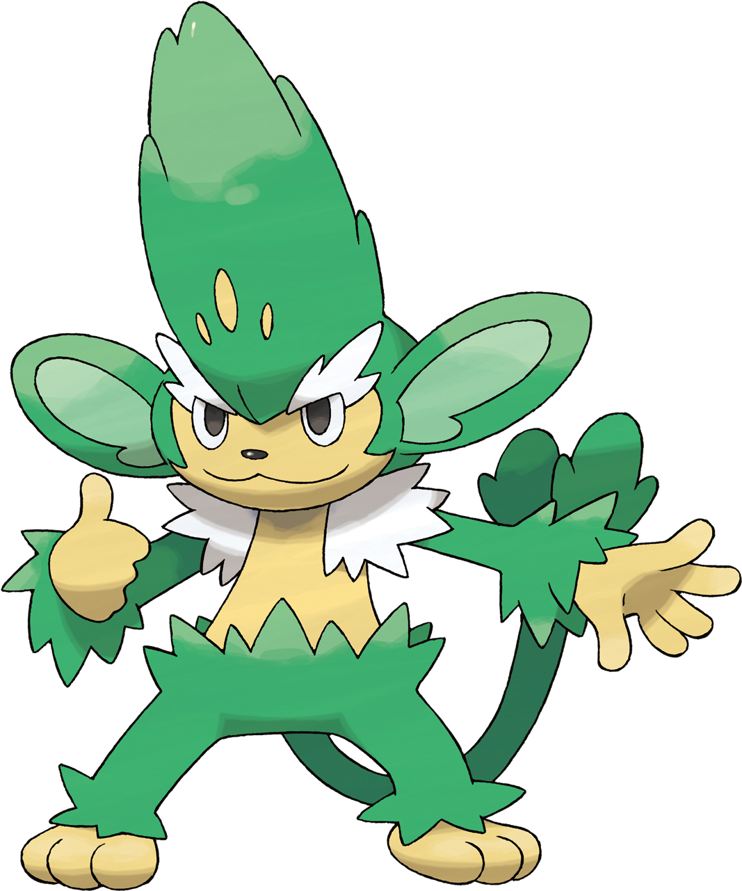 Simisage - Pokemon Simisage Clipart (1463x1350), Png Download