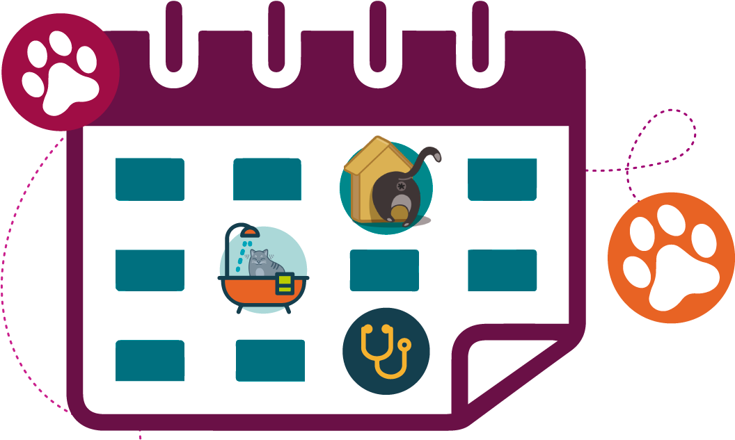 Calendario Kattos Booking Icon Purple Clipart Full Size Clipart 3964191 Pinclipart