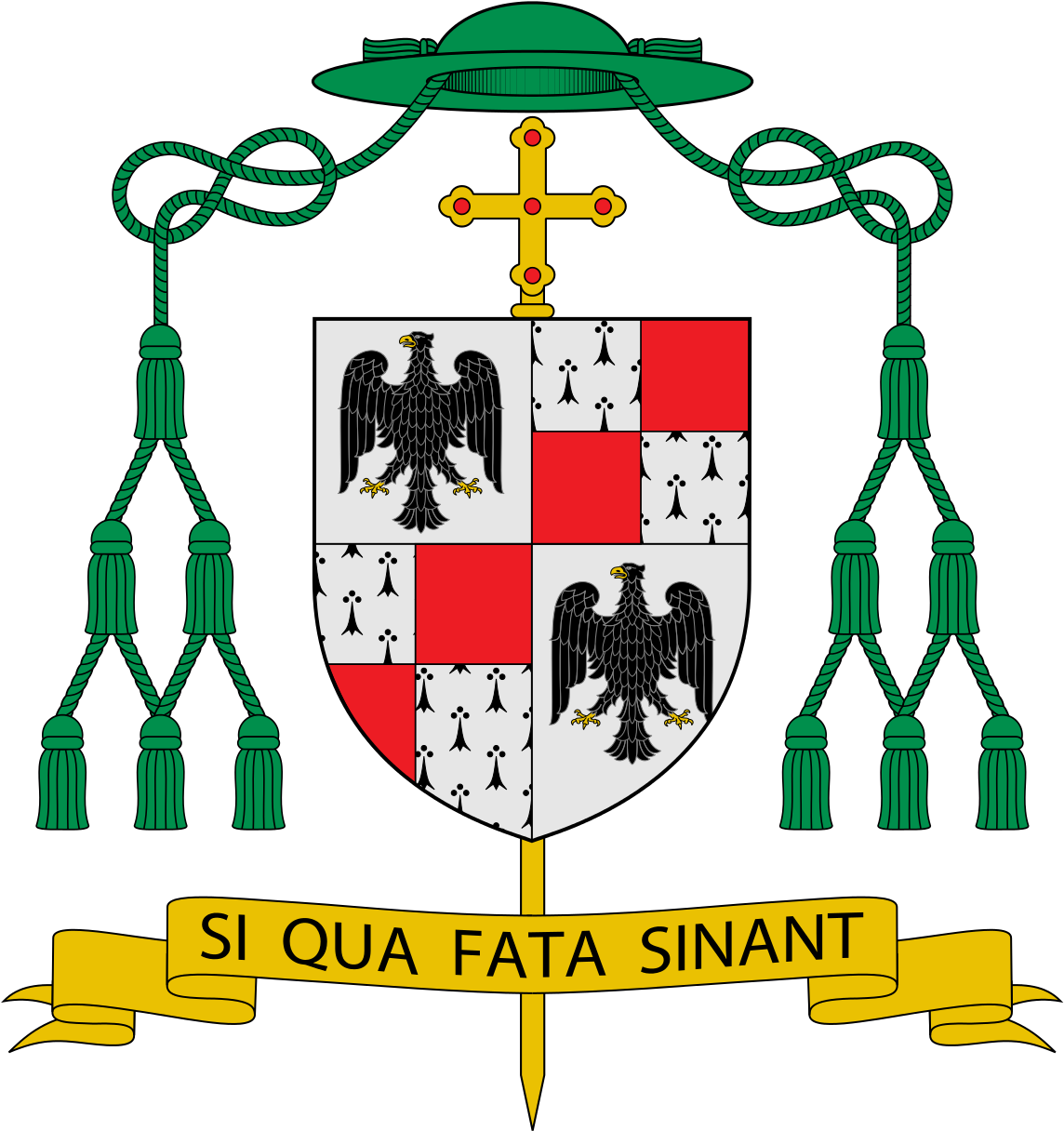 Aymon De Montfalcon - Bishop Mcknight Coat Of Arms Clipart (1150x1226), Png Download