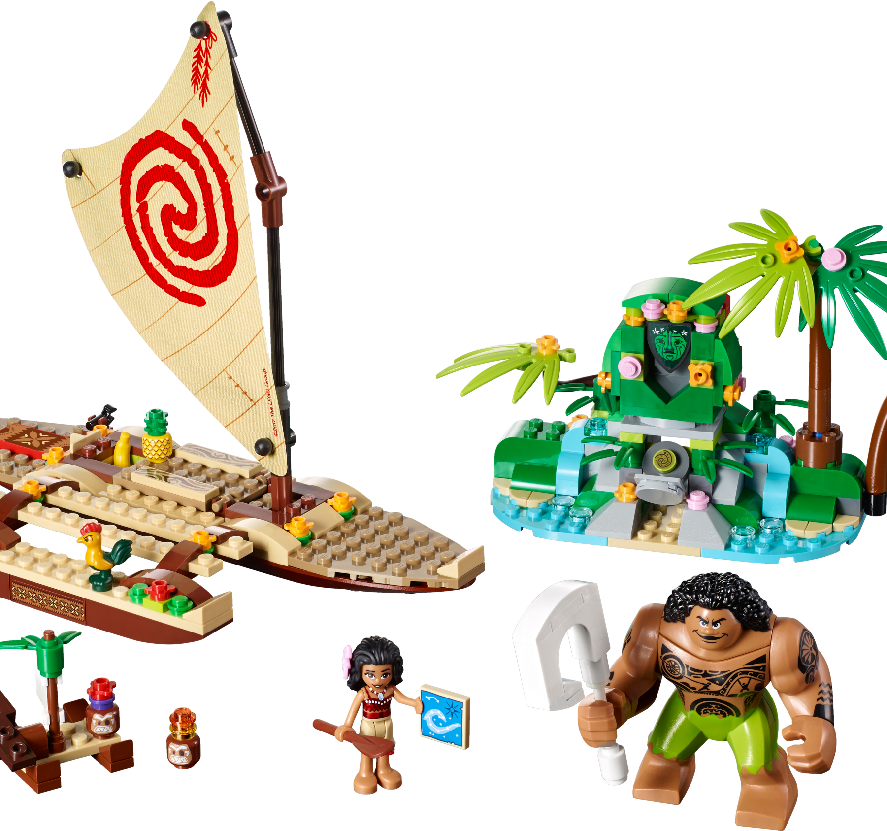 Lego Vaiana Clipart (1800x1800), Png Download