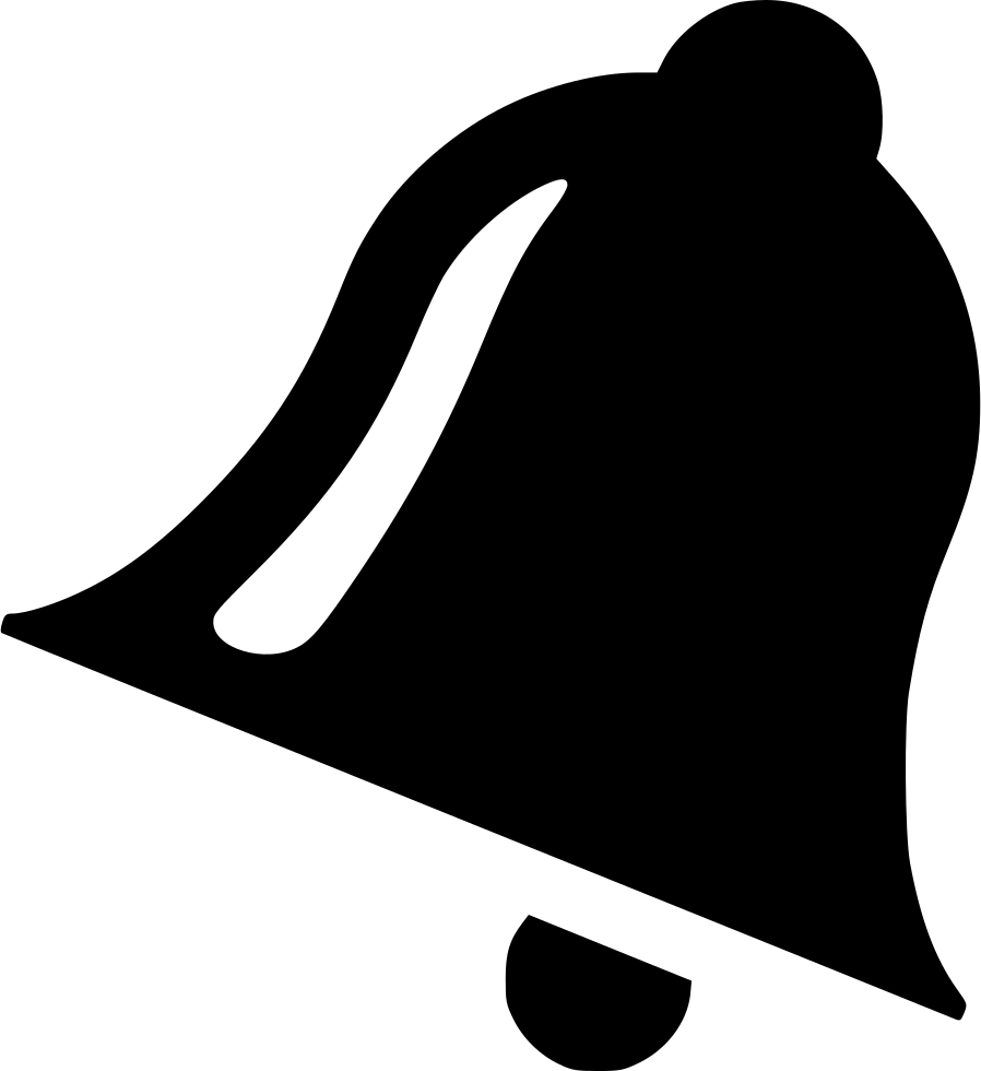 Bell Icon Free Download Png Bell Free Silhouette Svg Clipart Full Size Clipart 3964726 Pinclipart