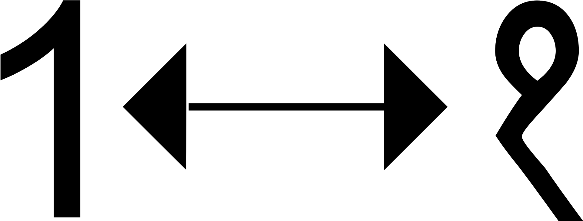 Open - Triangle Clipart (2000x795), Png Download