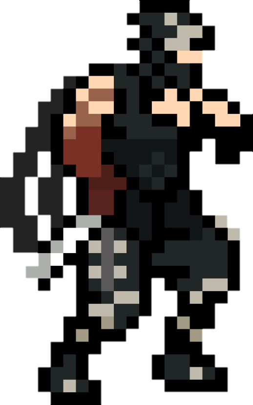 Ninja Gaiden Nes Png - Illustration Clipart (518x829), Png Download