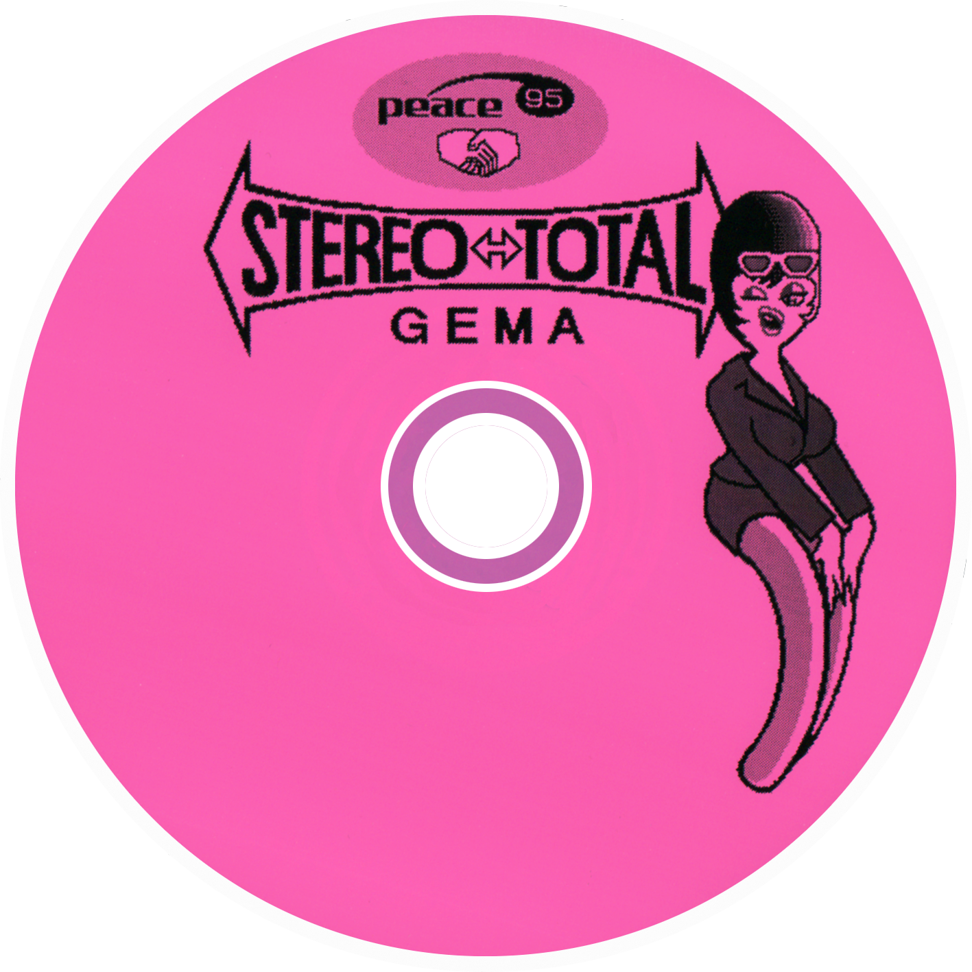 Berlin '96 - " - Cd Clipart (1417x1417), Png Download