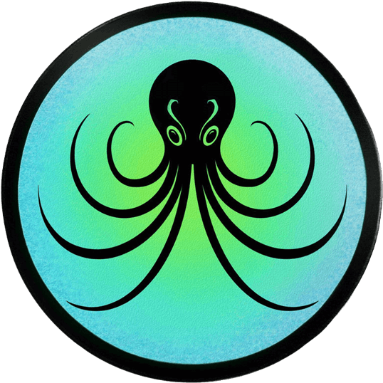 Round Octopus Wooden Shield - Design Greek Hoplite Shield Clipart (555x555), Png Download