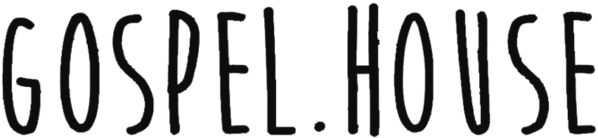 Gospel House - Calligraphy Clipart (1000x331), Png Download